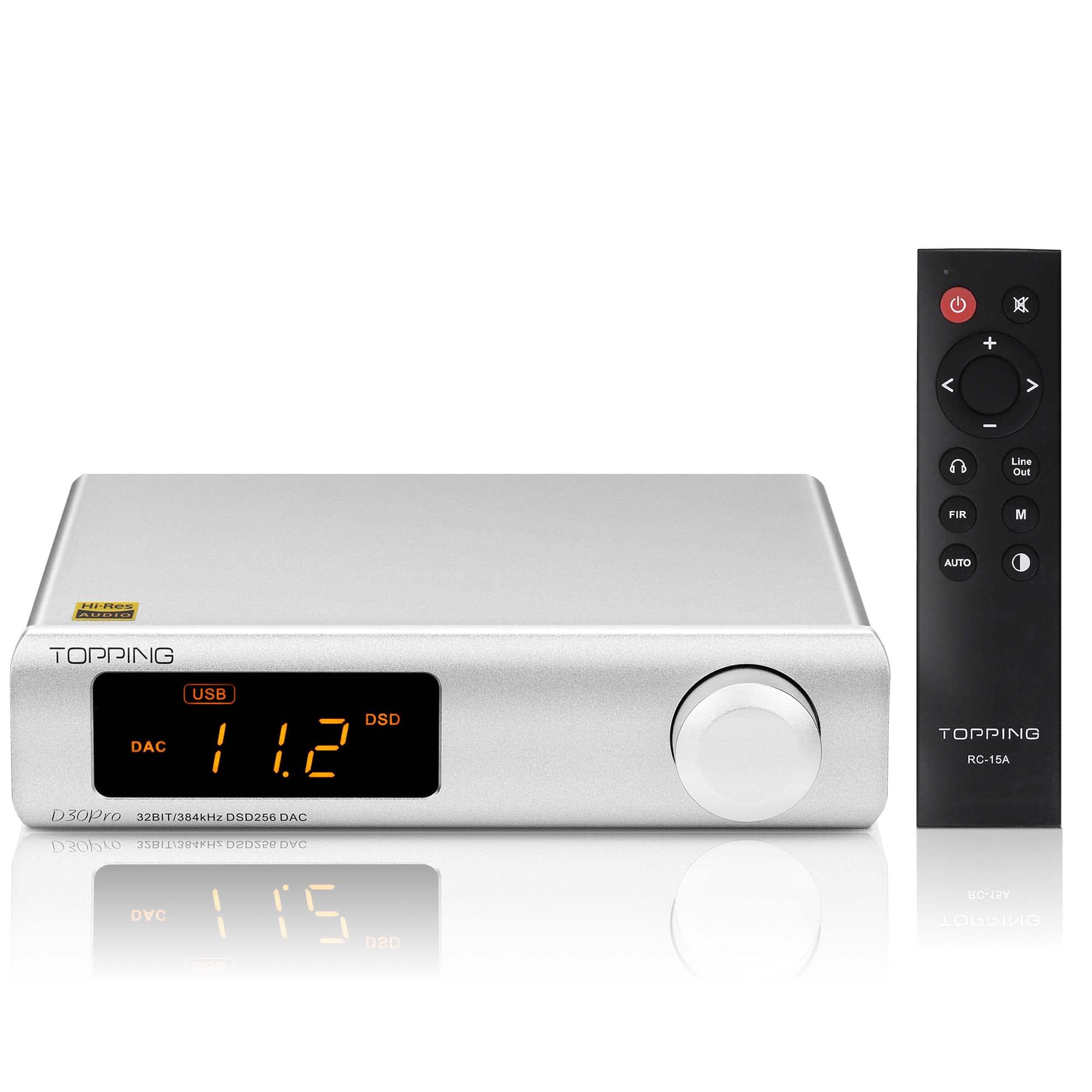 Topping D30 Pro decodificador de alta fidelidade DAC Full Balanced